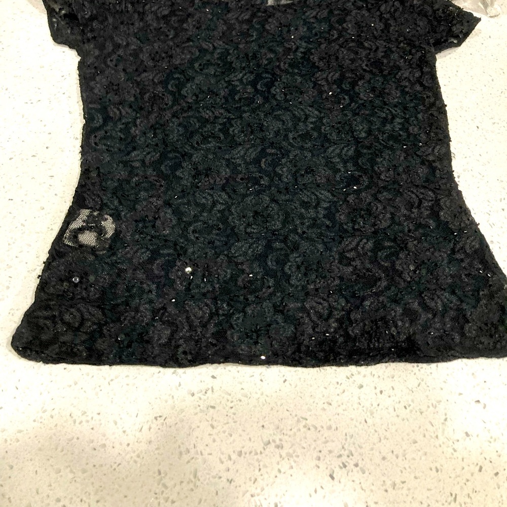 Women’s camisole black lace top